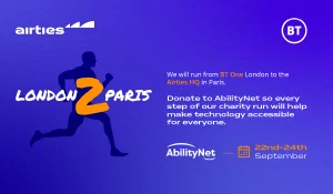 BT x Airties London to Paris 2026