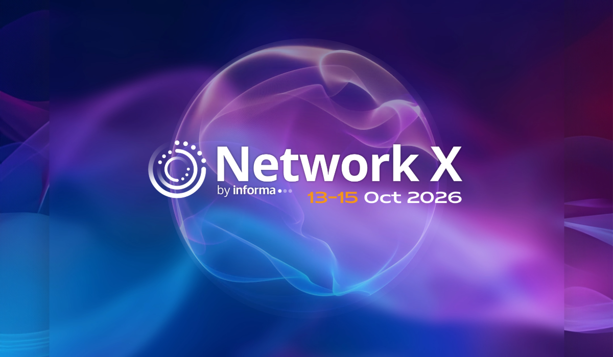 Airties trade show booth featuring Agentic AI zones at Network X 2026 in Vienna.