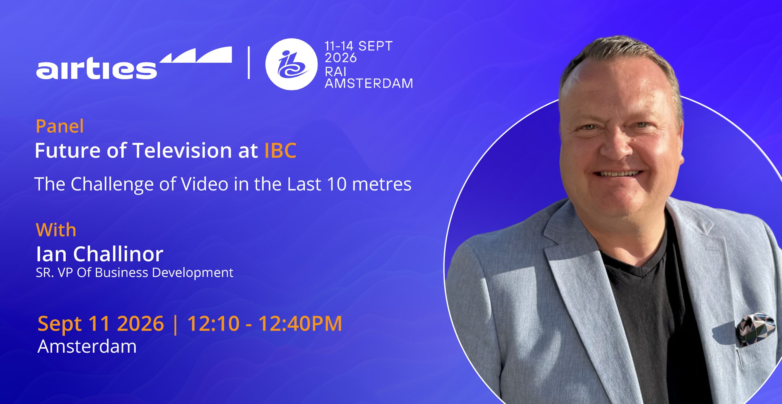 irties showcasing video streaming optimization at IBC 2026.